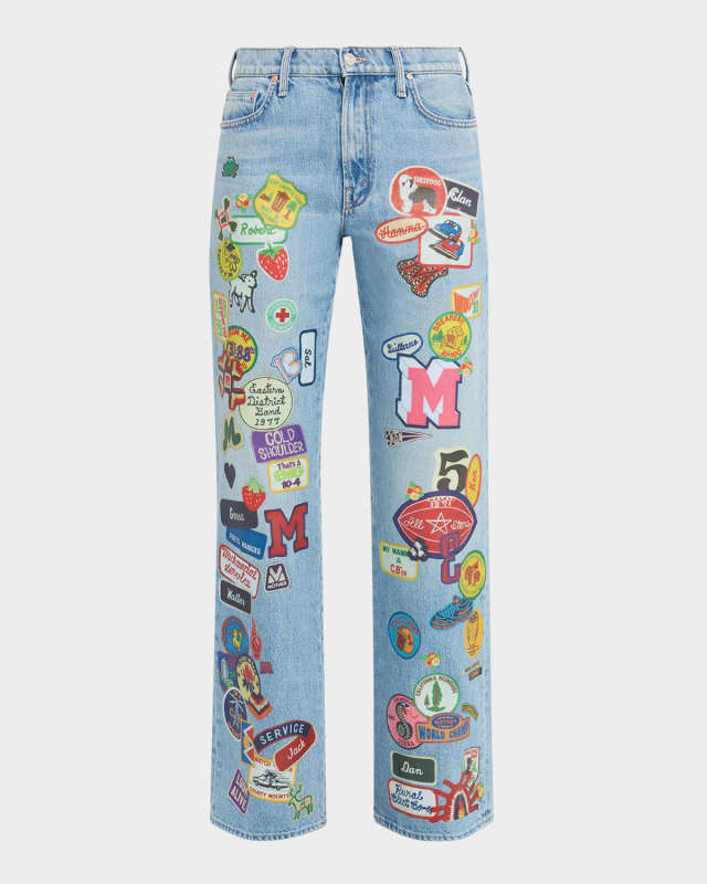 The Bookie Sneak Patchwork Jeans